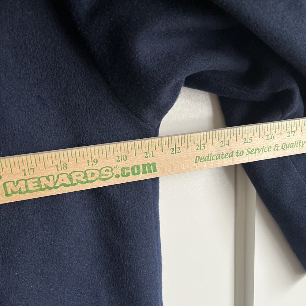 VTG Ashley Scott Women’s M/L Navy Blue 100% Wool USA Maxi Long Coat 80s/90s EXC - Picture 11 of 12